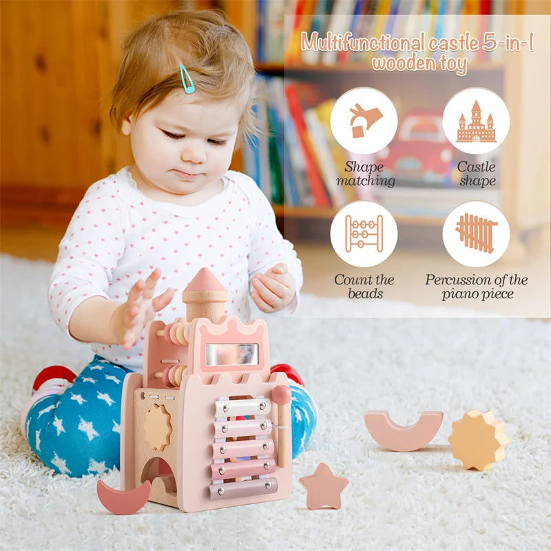 Pink Castle 5- in-1 - Just4mini