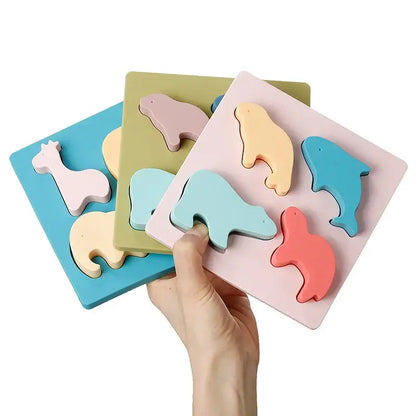 Nature's Palette: Animal Puzzle - Just4mini