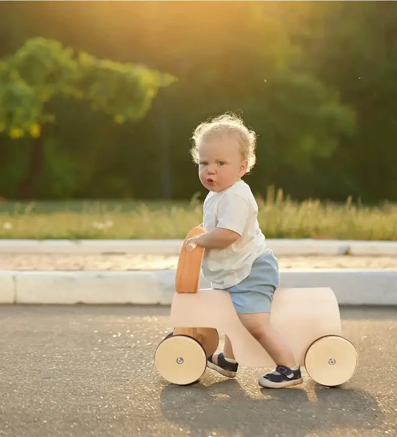 Education Wooden Walker Scooter - Just4mini