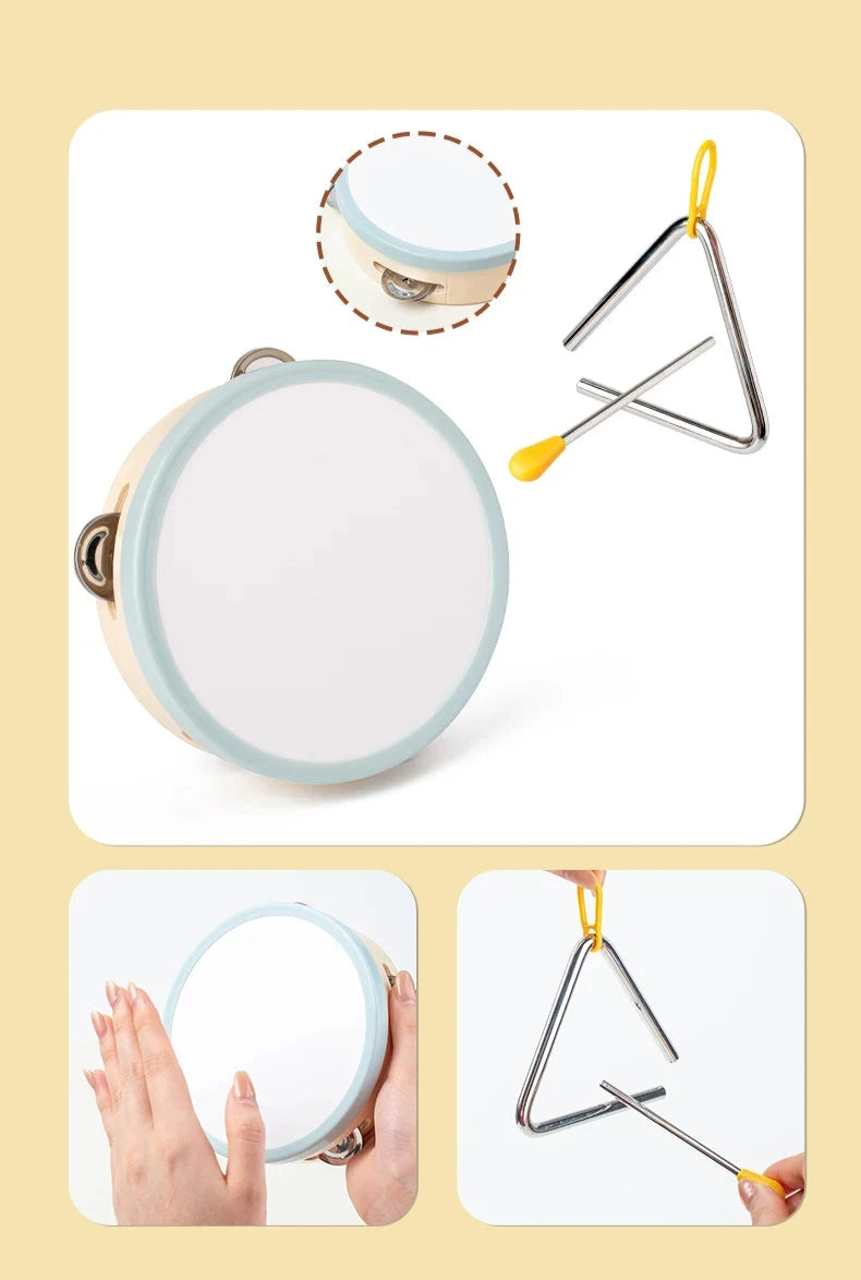 Montessori Musical Instrument Set 7pcs - Just4mini