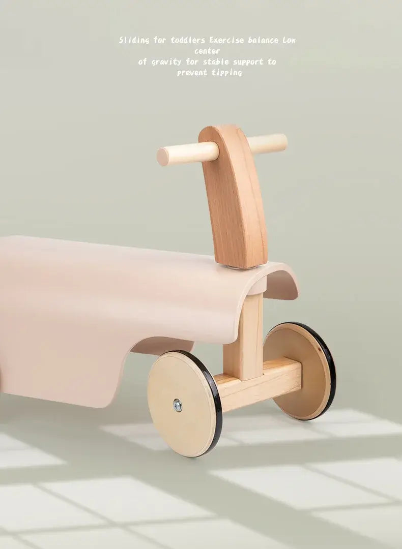 Education Wooden Walker Scooter - Just4mini