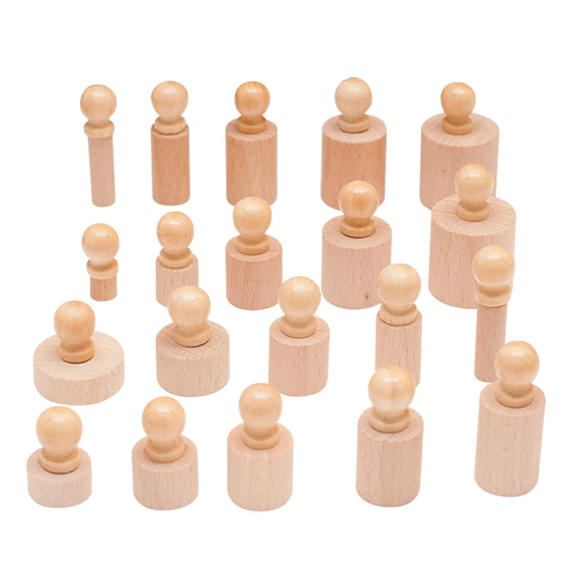 Knobbed Cylinder Socket Development Toys - Just4mini