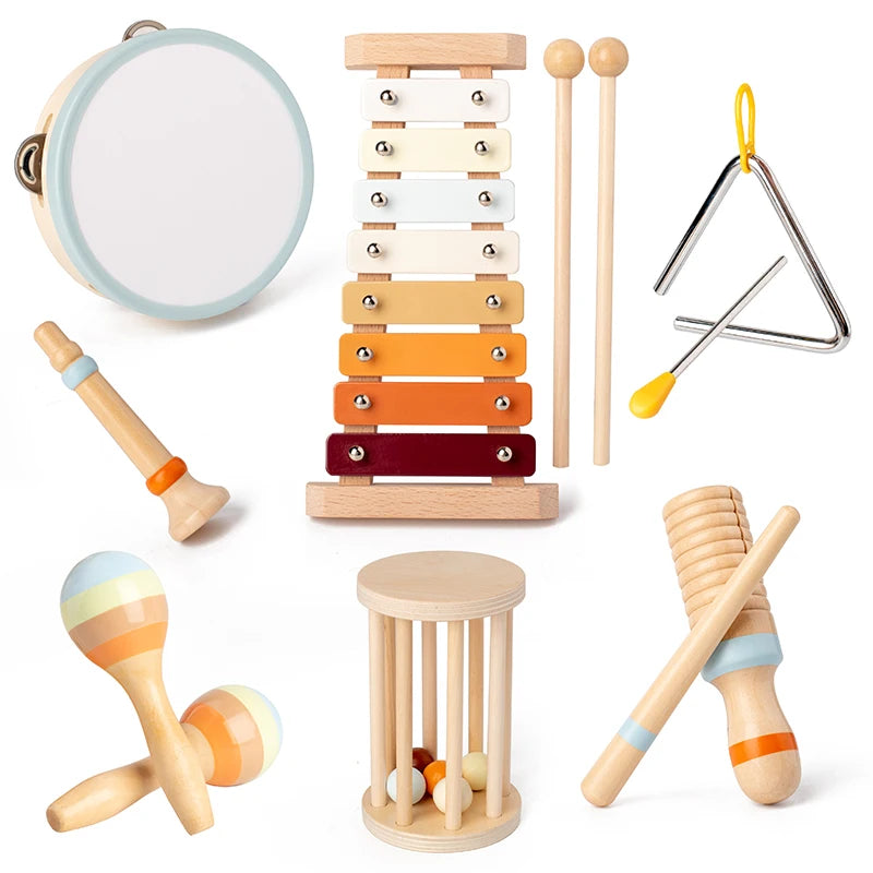 Montessori Musical Instrument Set 7pcs - Just4mini