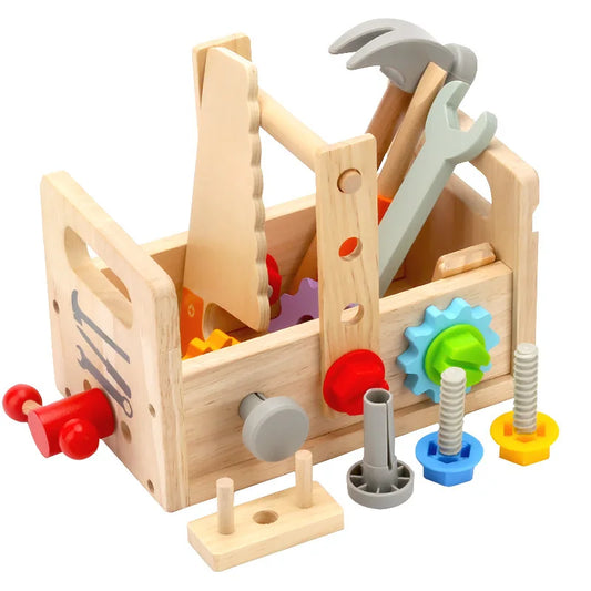 Wooden Tool Box Set - Just4mini