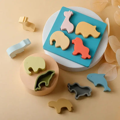 Nature's Palette: Animal Puzzle - Just4mini